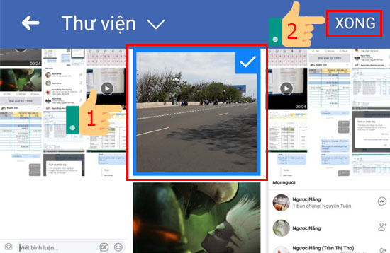 Hướng dẫn gửi bình luận bằng video trên Facebook
