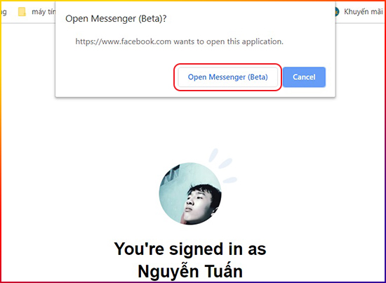 Facebook Messenger bản Beta dành cho Windows 10
