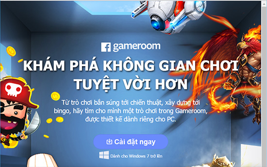 Gameroom của Facebook là gì?