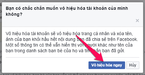 Hướng dẫn khóa tài khoản Facebook