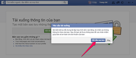 Khôi phục tin nhắn bị xóa trên Facebook