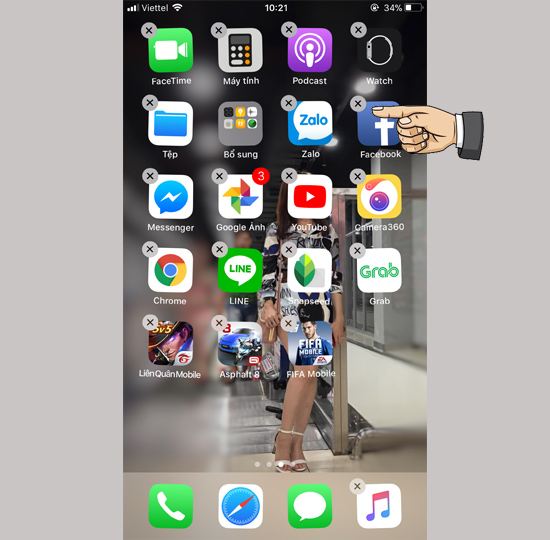 Facebook trên điện thoại không gửi tin nhắn được