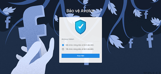 Tạo khiên bảo vệ Avatar Facebook