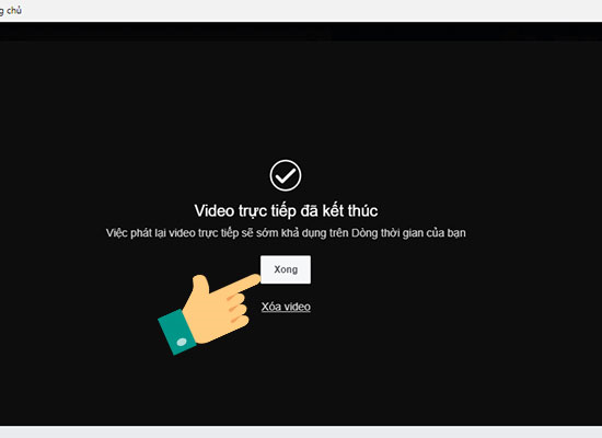 Hướng dẫn live stream trên Facebook trên máy tính