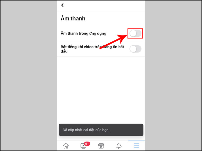 Cách tắt, bật âm thanh thông báo trên Facebook đơn giản nhất