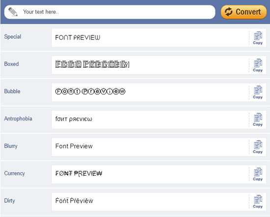 Đăng Status Facebook với kiểu chữ độc đáo