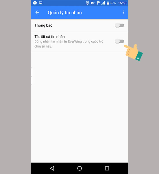 Tắt lời mời chơi game trên Facebook Messenger
