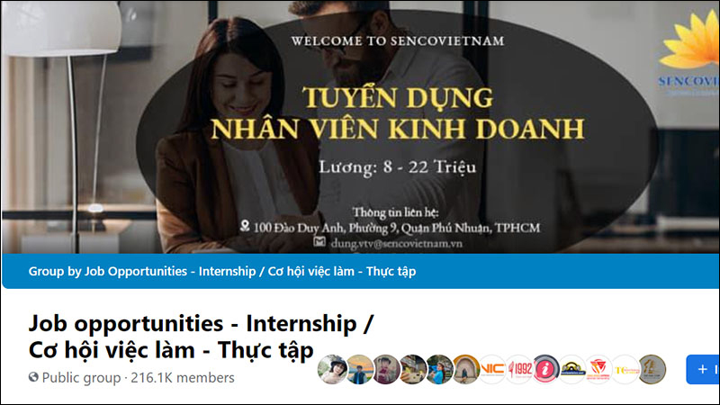 Tổng hợp 7 group tuyển dụng trên Facebook uy tín cho sinh viên