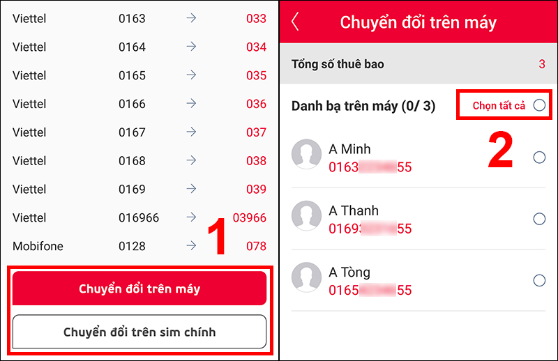 Đầu số 0169 là mạng gì và 0169 chuyển thành đầu số mới nào?
