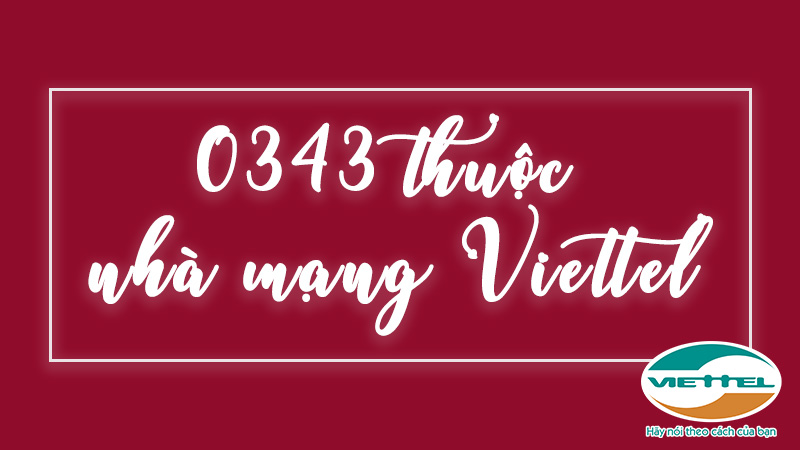 Đầu số 0343 là mạng gì? Ý nghĩa của đầu số 0343? Có phải số may mắn?
