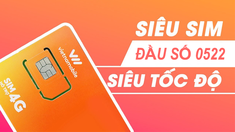 Đầu số 0522 là mạng gì và có nên sử dụng sim đầu số 0522?