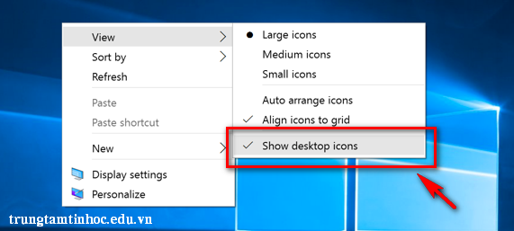 Hướng dẫn khắc phục máy tính bị lỗi icon trên màn hình desktop 100 thành công