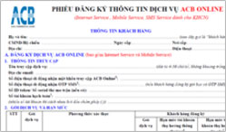 Hướng dẫn cách mở tài khoản ngân hàng ACB năm 2021