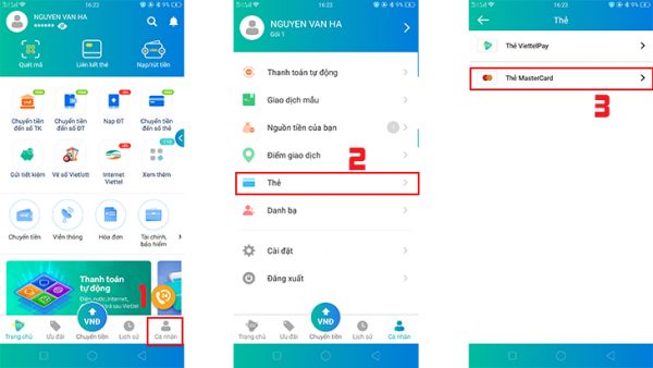 Hướng dẫn cách mở thẻ Mastercard Viettelpay mới nhất 2021