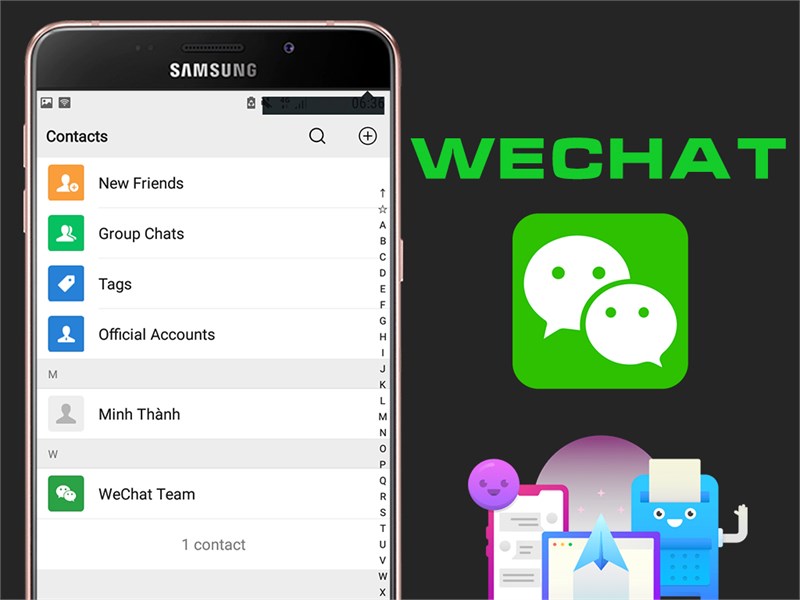 WeChat - Ứng dụng mạng xã hội nhắn tin phổ biến