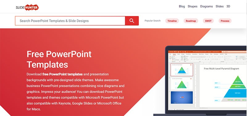 Top 12 trang web cung cấp mẫu template slide Powerpoint