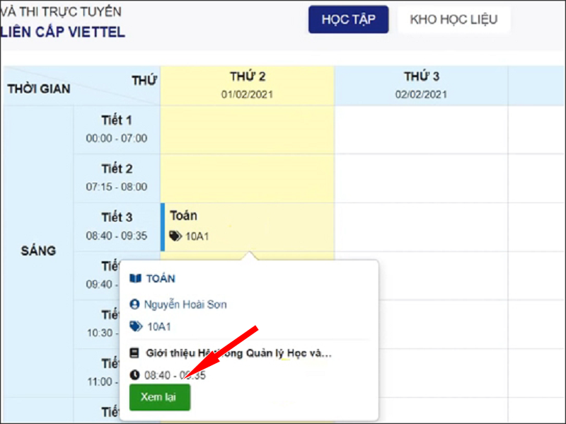 Cách đăng nhập và tham gia học online trên K12Online?
