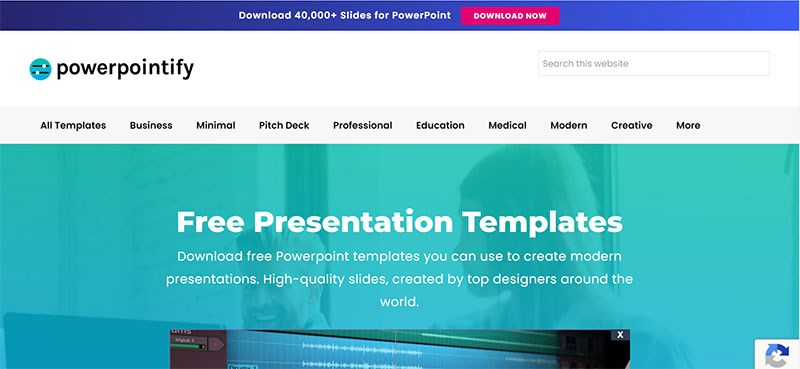 Top 12 trang web cung cấp mẫu template slide Powerpoint