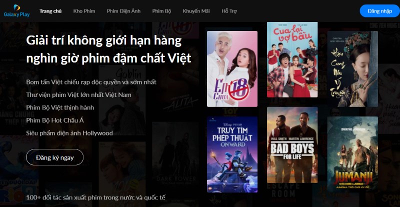 Các website xem phim bản quyền tại Việt Nam thay thế khi phimmoi.net bị chặn