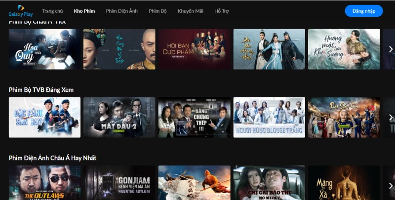 Các website xem phim bản quyền tại Việt Nam thay thế khi phimmoi.net bị chặn