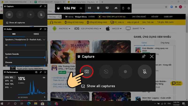 Cách quay màn hình Win 10 đơn giản không cần cài đặt thêm app