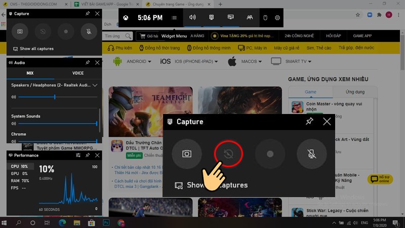 Cách quay màn hình Win 10 đơn giản không cần cài đặt thêm app