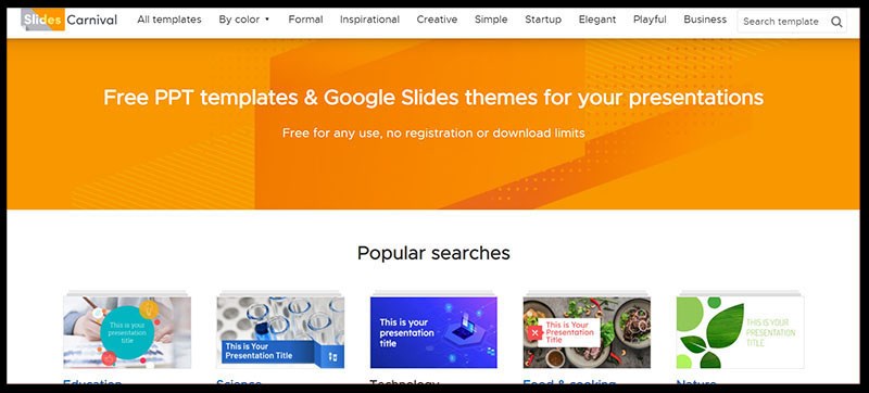 Top 12 trang web cung cấp mẫu template slide Powerpoint