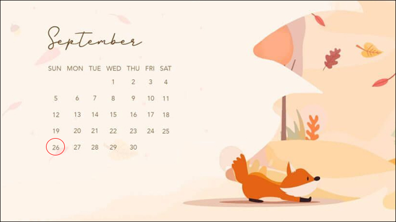 26/9 là ngày gì? Thuộc cung hoàng đạo gì? Có sự kiện nổi bật nào?