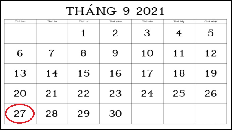 27/9 là ngày gì? Thuộc cung hoàng đạo gì? Có sự kiện nổi bật nào?