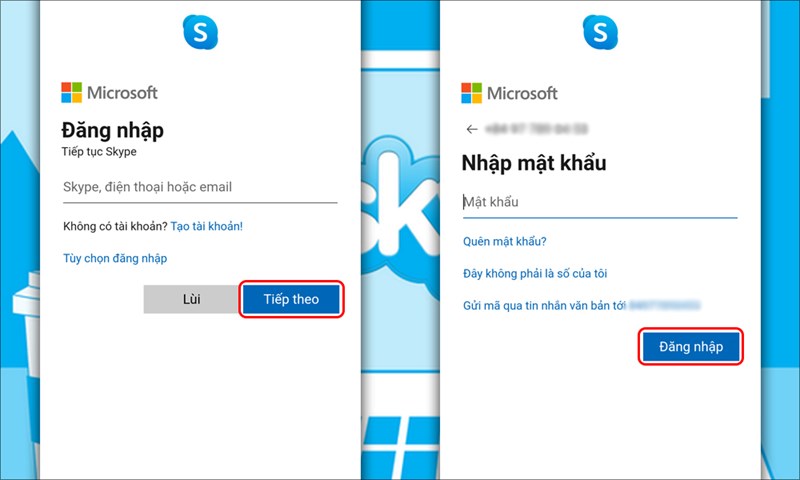 Cách đăng nhập Skype trên máy tính PC điện thoại và Web?