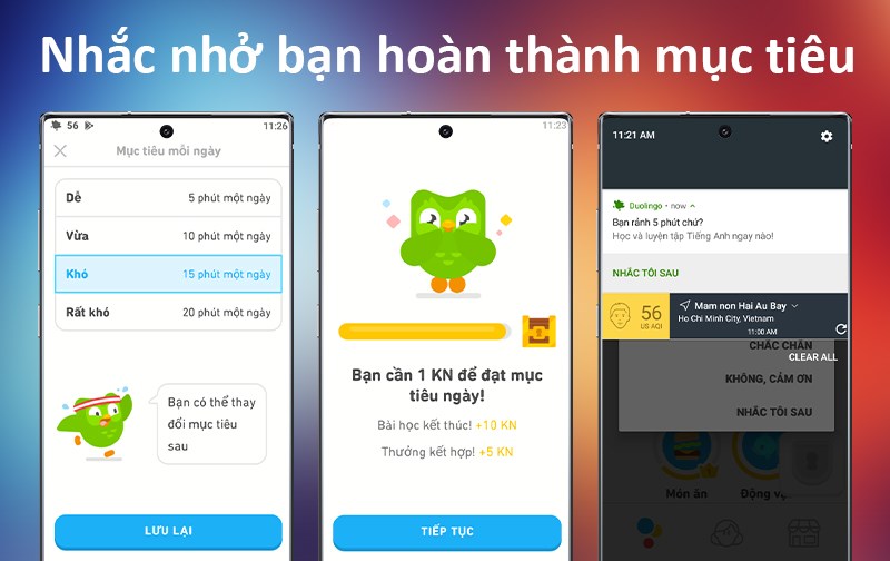 Duolingo: Tải ứng dụng hoc Tiếng Anh miễn phí cho mọi lứa tuổi