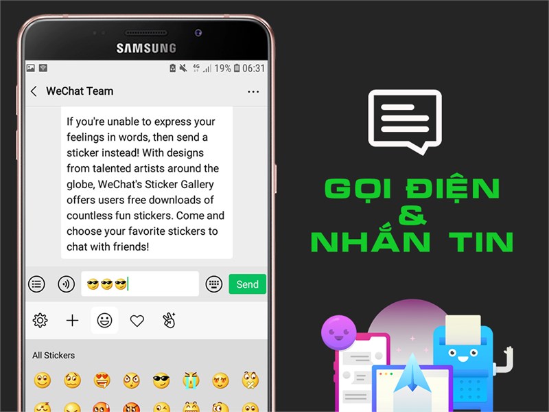 WeChat - Ứng dụng mạng xã hội nhắn tin phổ biến