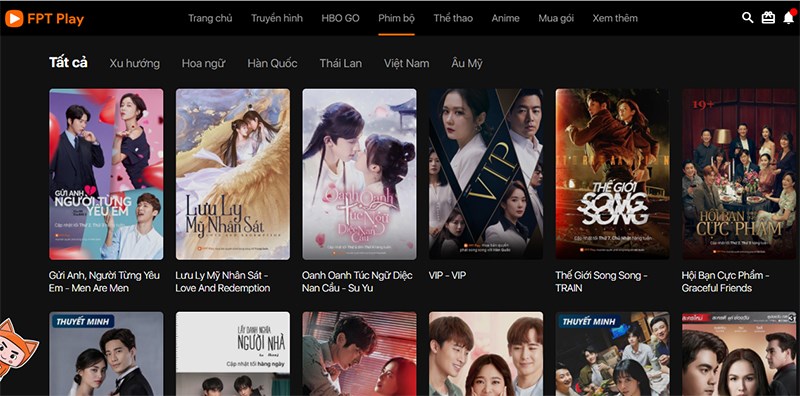 Các website xem phim bản quyền tại Việt Nam thay thế khi phimmoi.net bị chặn