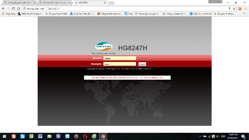 Cách đổi mật khẩu WiFi, pass WiFi VNPT, FPT, Viettel cực dễ