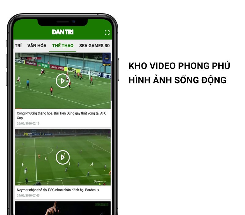 Ứng dụng Báo Dân trí - Dantri.com.vn: Cập nhật tin tức nóng hổi