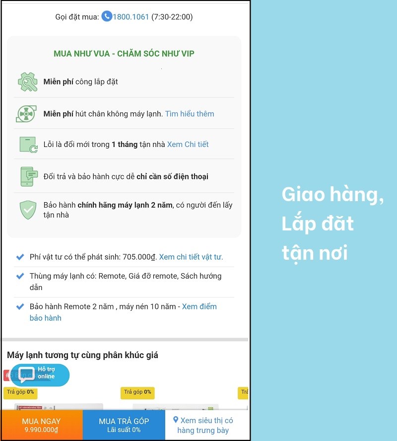 DienmayXANH: Ứng dụng mua hàng online của Điện máy XANH