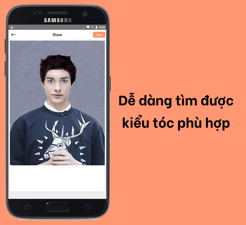 Ứng dụng Thử Kiểu tóc Mới: Tạo mẫu tóc theo sở thích