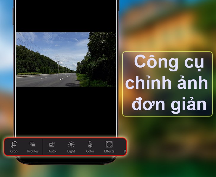 Adobe Lightroom Photo Editor - Thiết kế ảnh Abobe