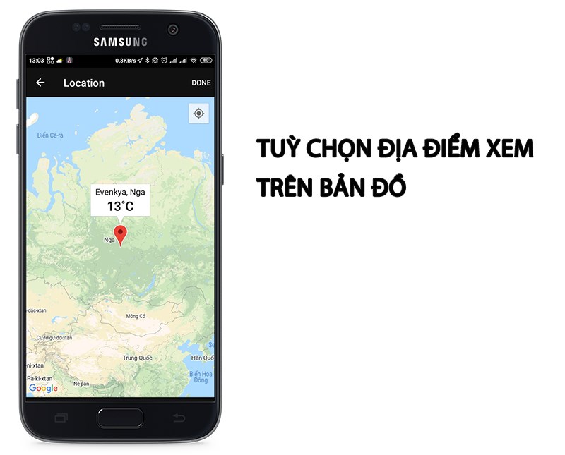 Nhiệt kế: Đo nhiệt độ trong nhà, ngoài trời bằng điện thoại