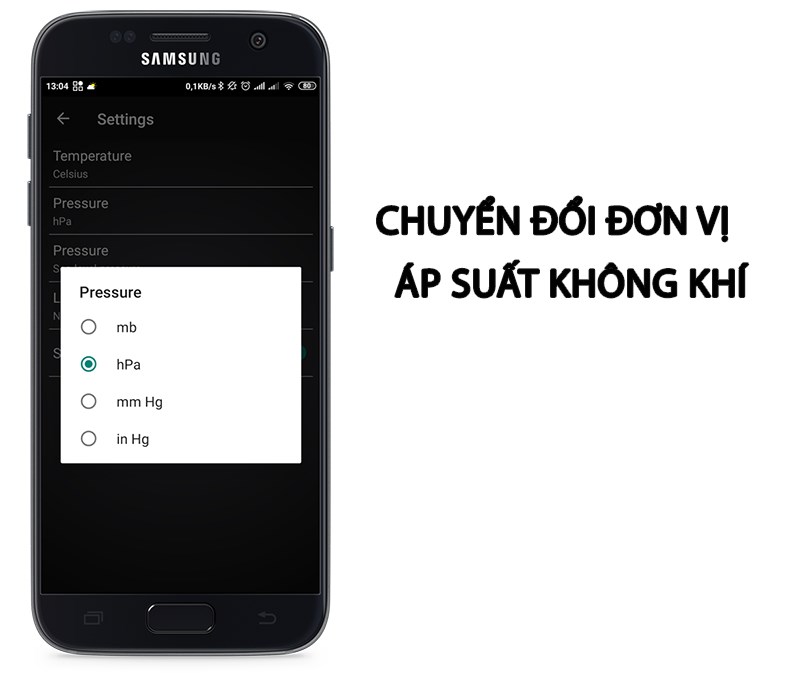 Nhiệt kế: Đo nhiệt độ trong nhà, ngoài trời bằng điện thoại
