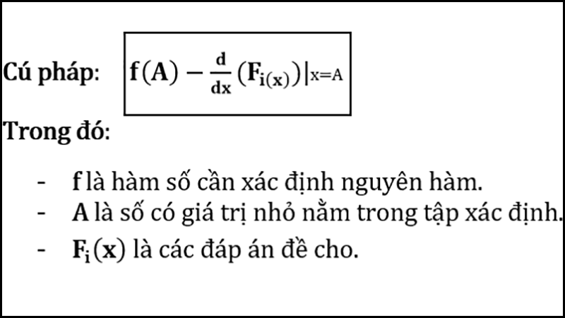 Cách bấm máy tính lim, tích phân, đạo hàm, nguyên hàm thi trắc nghiệm