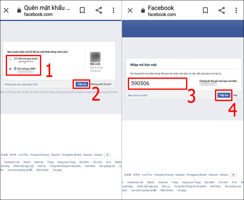 Cách lấy lại mật khẩu Facebook bằng số điện thoại, email nhanh chóng