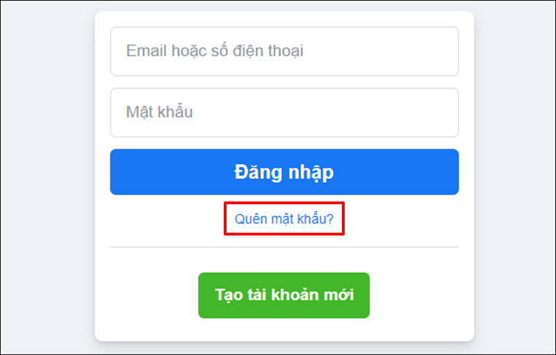 Cách lấy lại mật khẩu Facebook bằng số điện thoại, email nhanh chóng