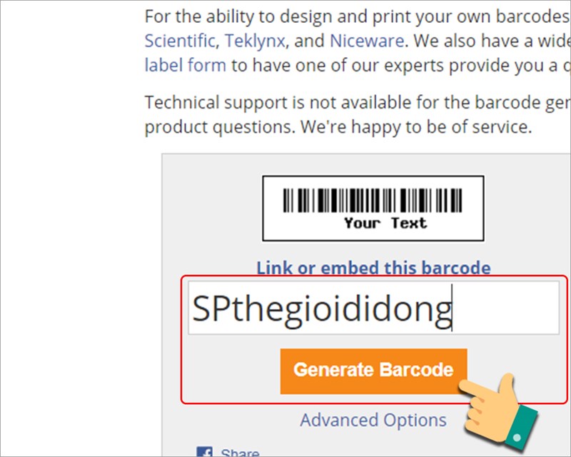 4 cách tạo Barcode, mã vạch Online miễn phí, tốt và dễ dàng nhất