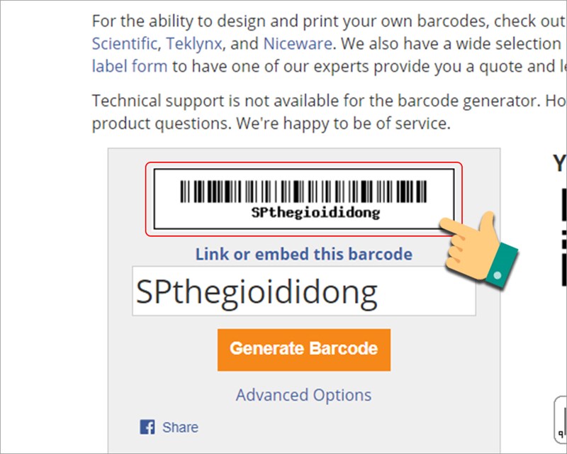 4 cách tạo Barcode, mã vạch Online miễn phí, tốt và dễ dàng nhất