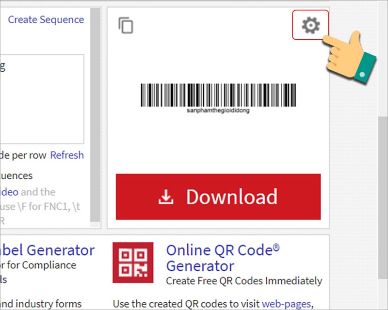 4 cách tạo Barcode, mã vạch Online miễn phí, tốt và dễ dàng nhất