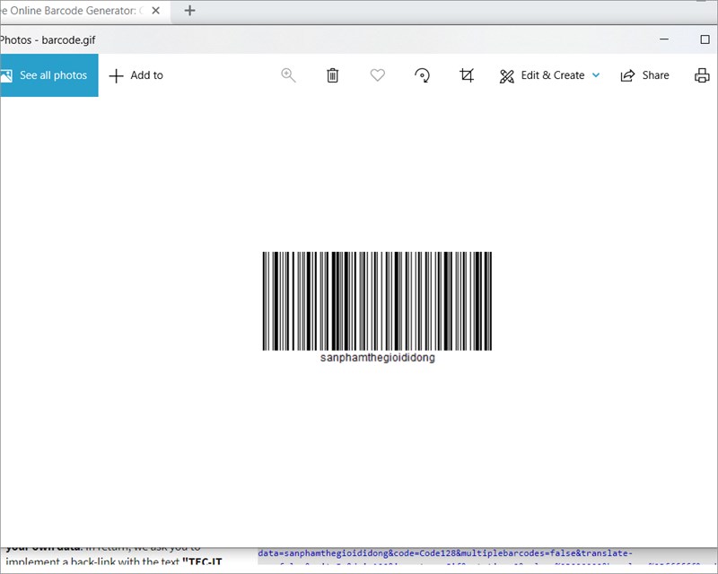 4 cách tạo Barcode, mã vạch Online miễn phí, tốt và dễ dàng nhất