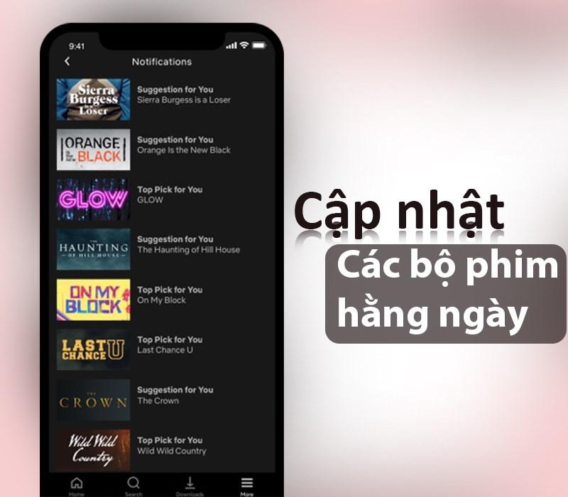 Netflix - Ứng dụng xem phim mới, chiếu rạp, cập nhật mỗi ngày