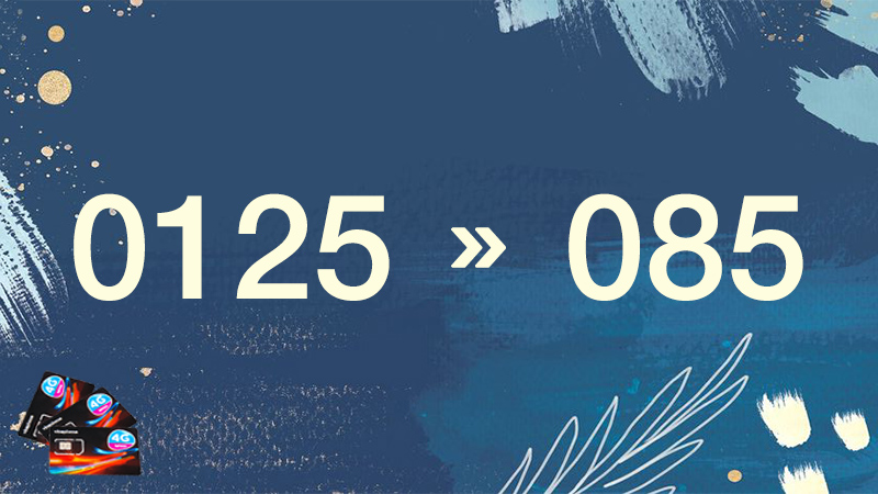 Đầu số 085 là mạng gì? Ý nghĩa của đầu số 085? Có phải số đẹp giá rẻ?