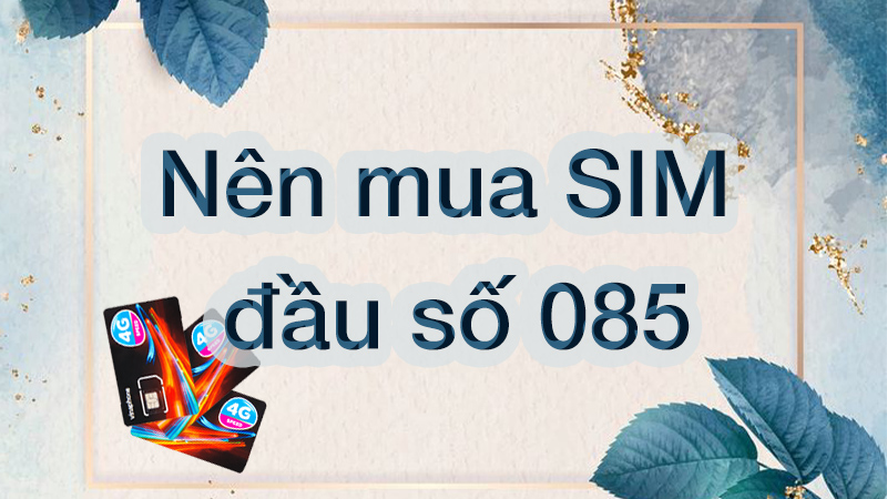 Đầu số 085 là mạng gì? Ý nghĩa của đầu số 085? Có phải số đẹp giá rẻ?